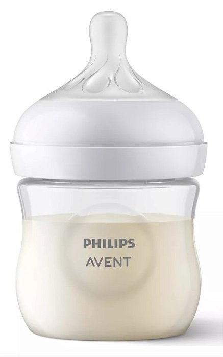 Mamadeira Philips Avent Pétala 3.0 Transparente 125ml - 1 Unidade