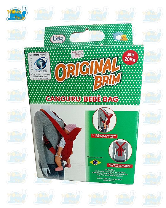 CANGURU BEBE BAG PRATICO - CONFORTAVEL
