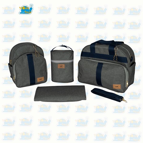 Kit Bolsa Maternidade Com Mochila 4 Peças - Ludy Baby