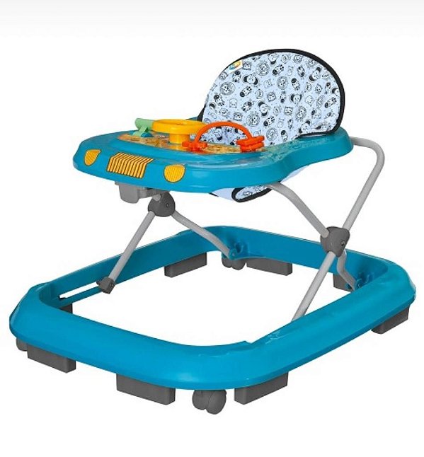 Andador Safari Azul - Tutti Baby