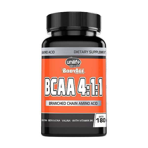 BCAA Unilife 630mg 180 Cápsulas