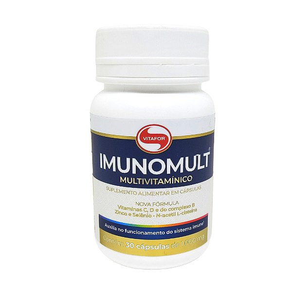 Imunomult Vitafor 1000mg 30 Cápsulas