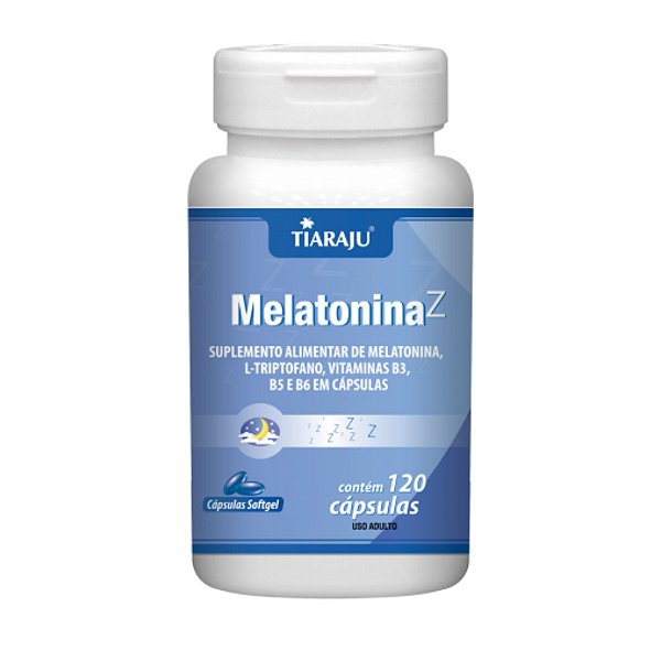 Melatonina Z Tiaraju 1100mg 120 Cápsulas