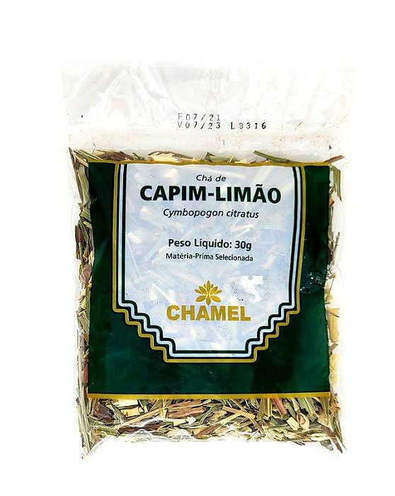 Cha Capim Limao Chamel 30g