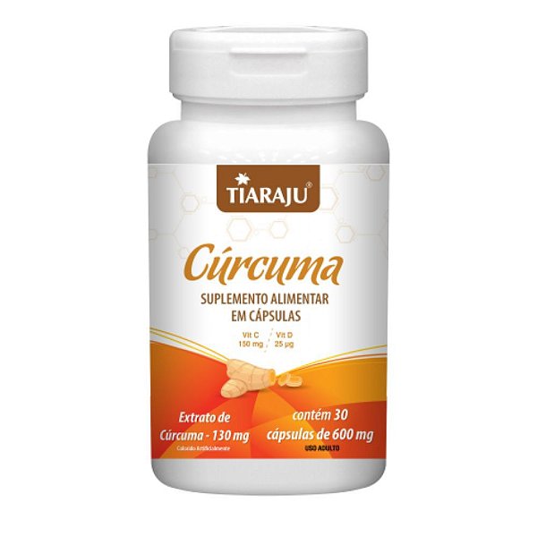 Curcuma Tiaraju 600mg 30 Caps