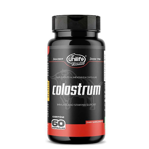 Colostrum Bovino Unilife 500mg 60caps