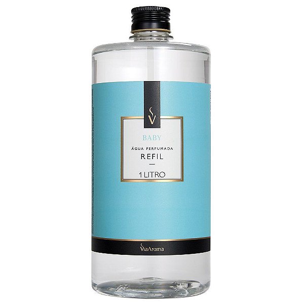 Refil Agua Perfumada Baby Via Aroma 1L