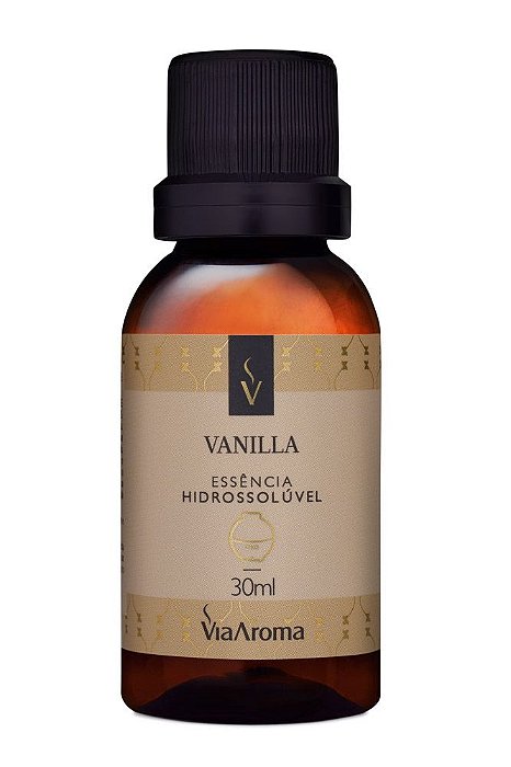 Essencia Hidrossoluvel Vanilla Via Aroma 30ml