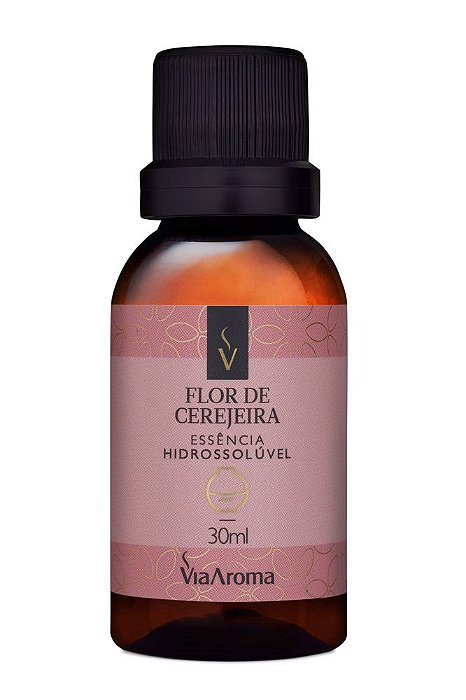 Essencia Hidrossoluvel Flor de Cerejeira Via Aroma 30ml