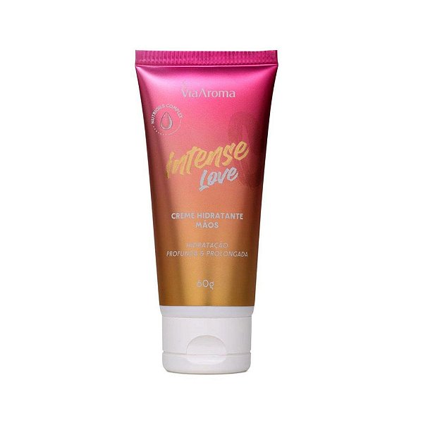 Creme para Maos Intense Love Via Aroma 60g