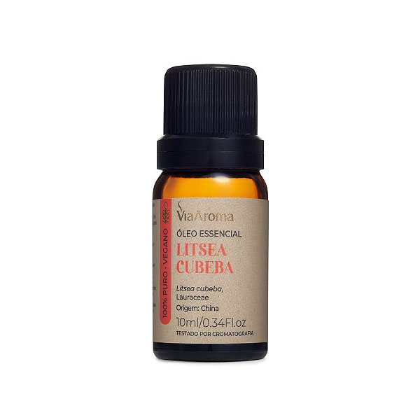 Oleo Essencial Litsea Cubeba Via Aroma 10ml