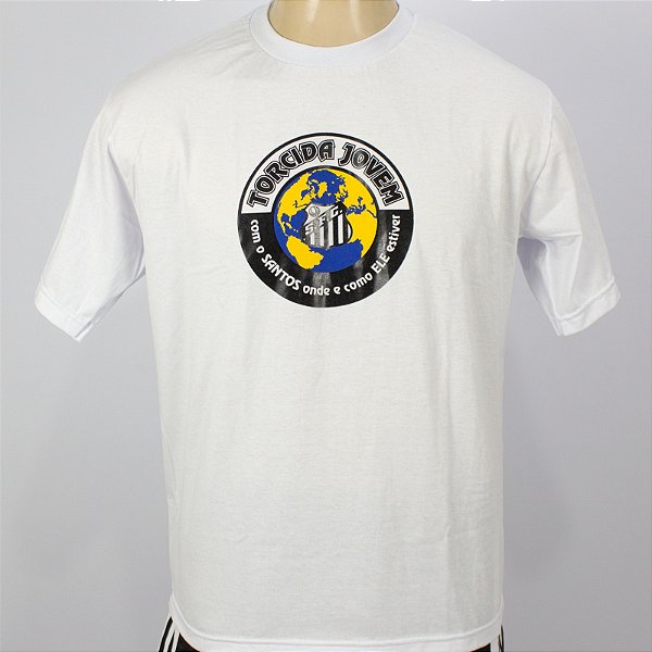 Camiseta Torcida Jovem Santos Mundo Oficial