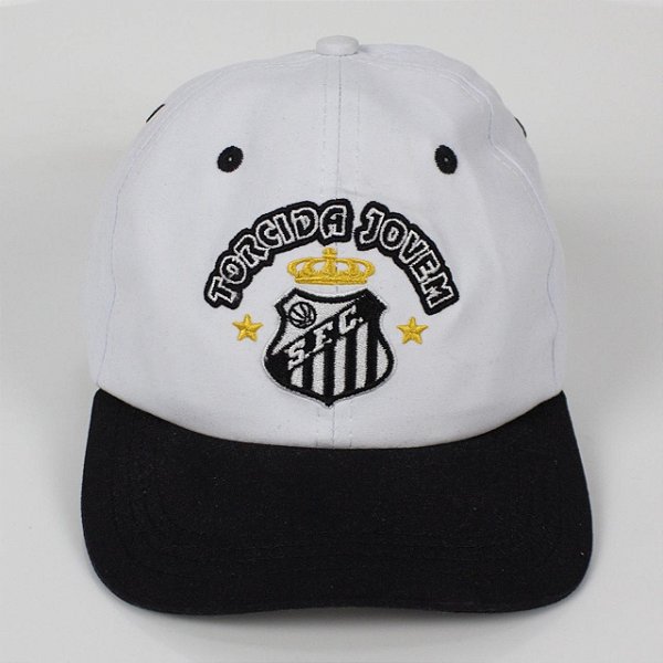 Boné Torcida Jovem Santos Logo Oficial