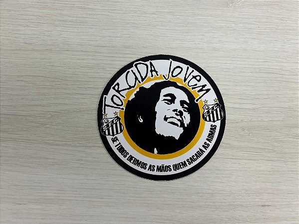 Adesivo Torcida Jovem Santos Bob Oficial