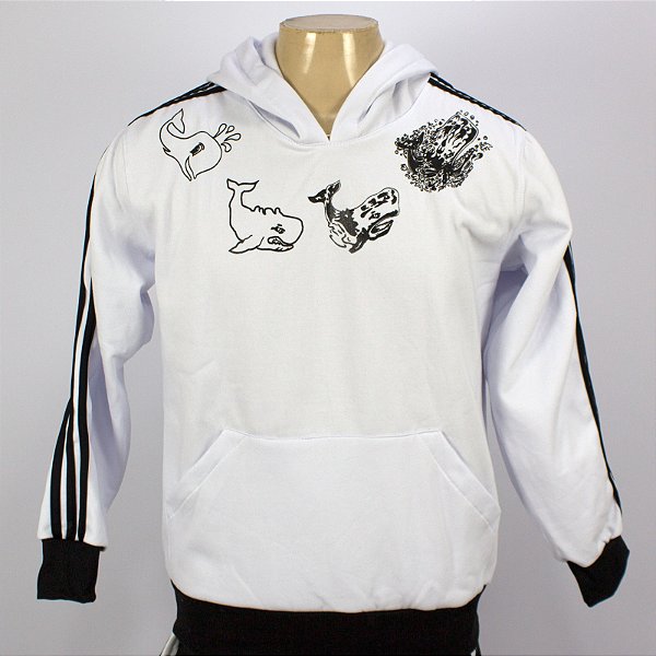 Moletom Torcida Jovem Evolução Baleias Oficial