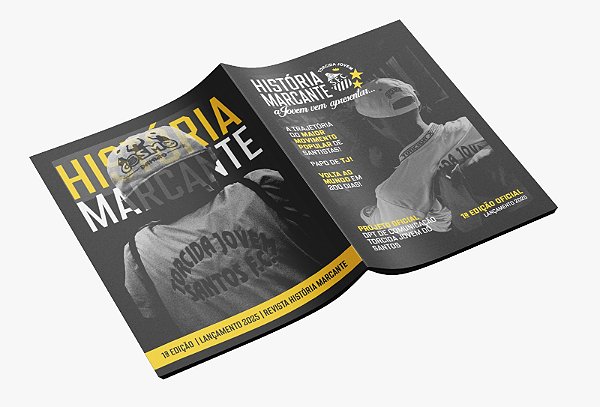 Revista História Marcante - 1ª edição - Torcida Jovem Oficial