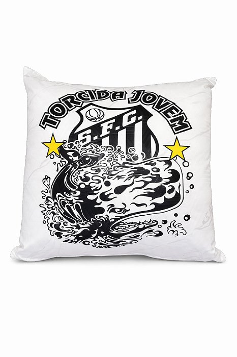 Almofada Torcida Jovem Baleia com Símbolo Oficial