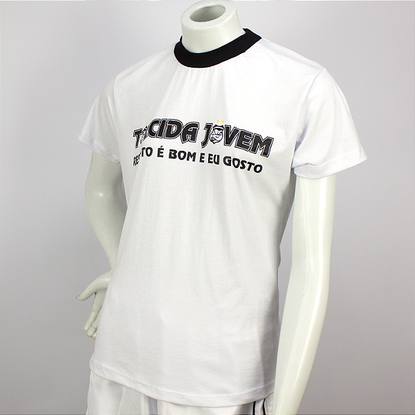 Outlet Sem Troca - Baby Look Respeito é Bom Torcida Jovem Oficial