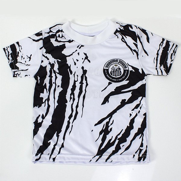 Outlet Sem Troca - Camiseta Rajada Infantil Torcida Jovem Oficial