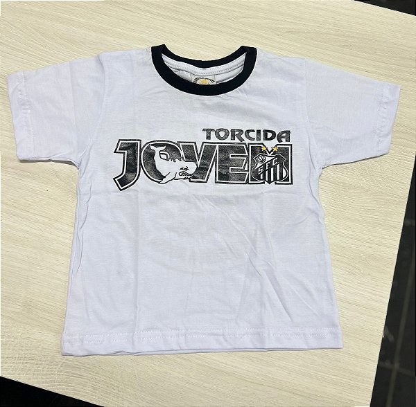 Outlet Sem Troca - Camiseta Infantil TJovem Torcida Jovem Oficial