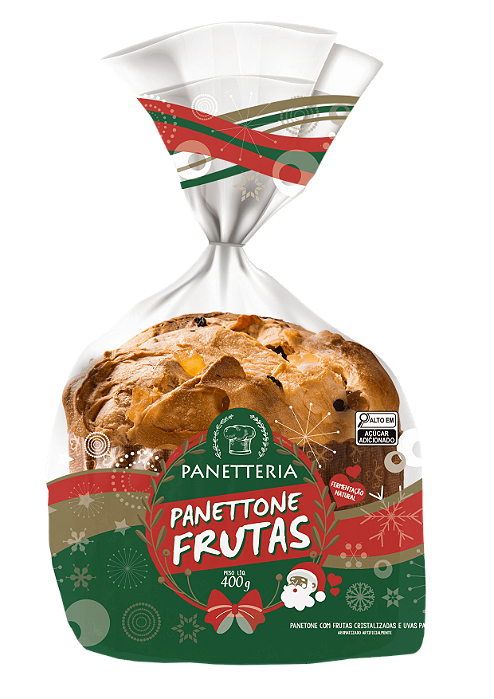 Panettone Polli - Frutas Cristalizadas (400g)