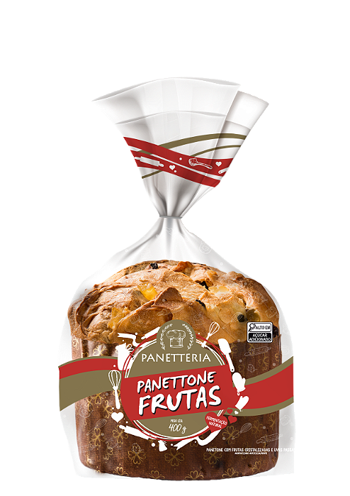 Panettone Polli - Frutas Cristalizadas (400g)