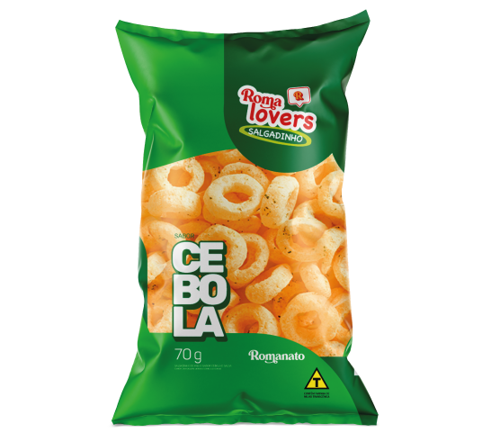 Salgadinho de Milho Romalovers 70g - unidade