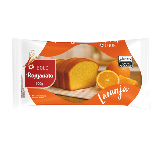 Bolo sabor Laranja (200g) - UNIDADE