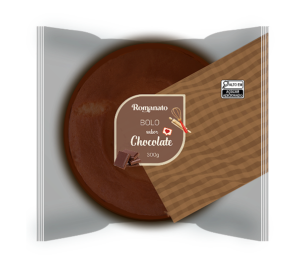 Bolo sabor Chocolate (300g) - unidade