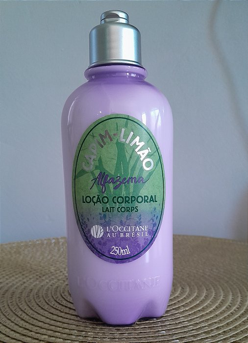 Loção Desodorante Corporal Capim Limão Alfazema 250ml