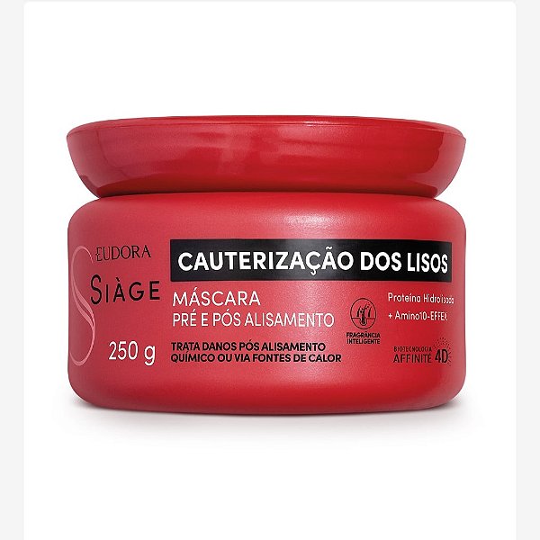Mascara Capilar Siàge Cauterização dos Lisos 250g