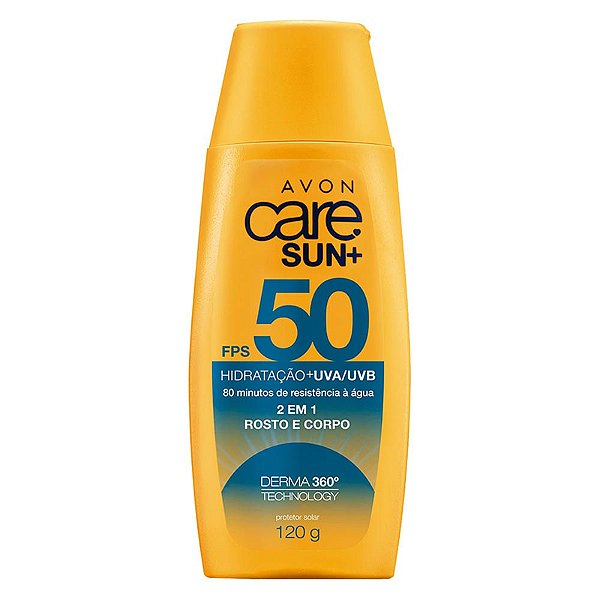 Pós Sol Avon Care 120g / Protetor Solar 2 em 1 120g
