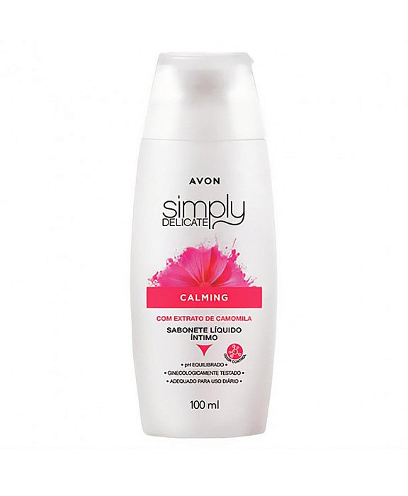Sabonete Liquido Intimo Simply Delicate Avon Care