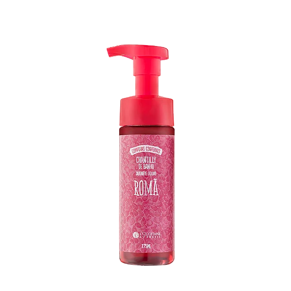 Chantilly de Banho Sabonete Líquido Romã 175ml