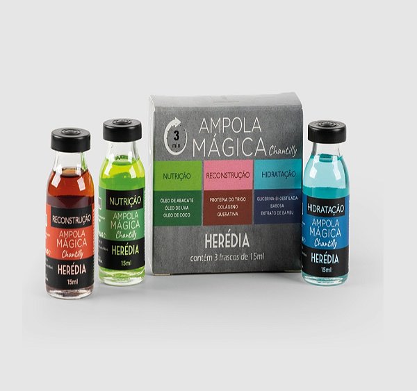 kit Ampolas Magicas 3 x 15 ml