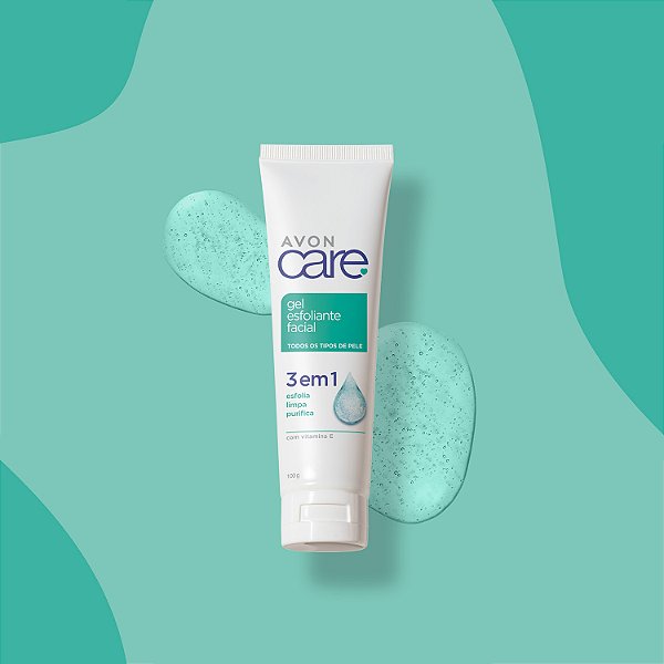 Avon Care Gel Esfoliante Facial 3 em 1 100g