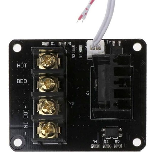 MODULO MOSFET PARA EXTRUSORA MESA AQUECIDA IMPRESSORA 3D