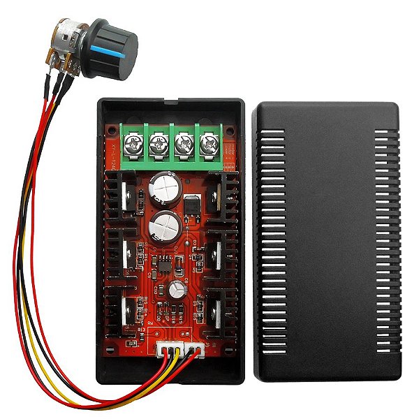 CONTROLADOR PWM DE VELOCIDADE PARA MOTOR DC 10-50V 40A 2000W