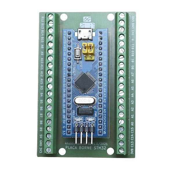 PLACA BORNE INTERFACE COM STM32 BLUEPILL