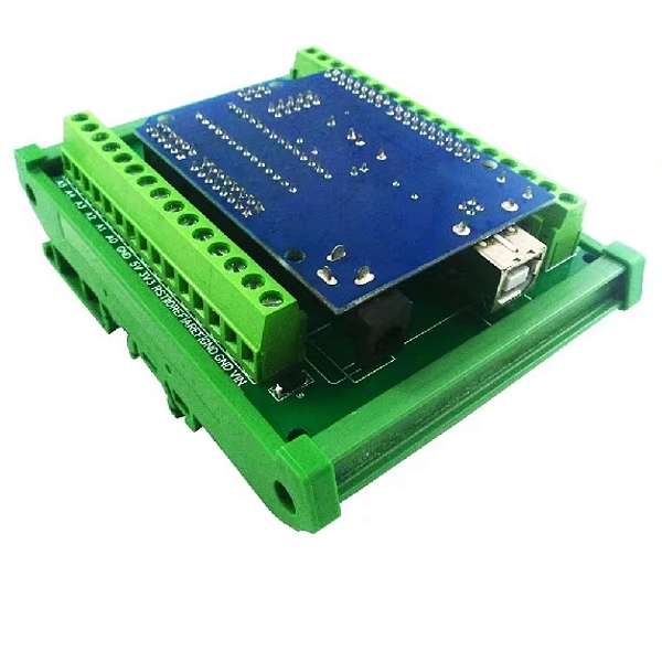 INTERFACE PARA ARDUINO UNO ENCAIXE TRILHO DIN PARA PAINEL