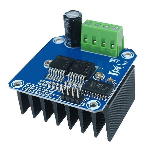 MÓDULO DRIVER PONTE H 43A BTS7960B PARA MOTOR DC