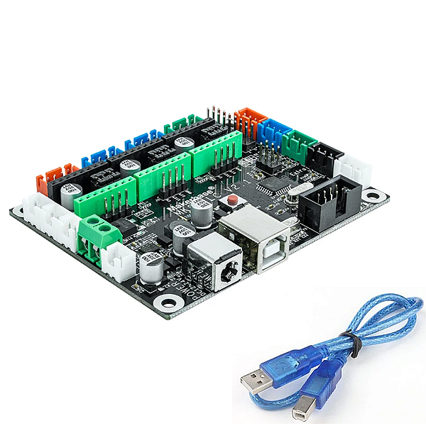 PLACA MKS DLC PARA CNC ROUTER LASER GRBL COM CABO USB