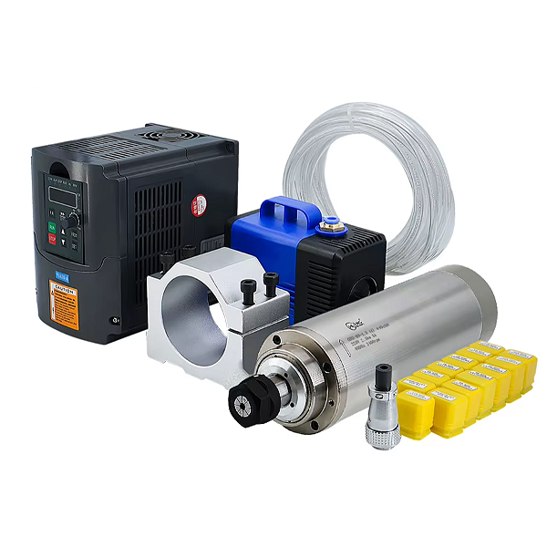 MOTOR SPINDLE INDUSTRIAL 3CV REFRIGERADO A ÁGUA COM INVERSOR