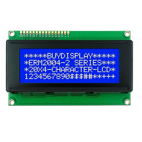DISPLAY 2004 LCD 20X4 COM FUNDO AZUL