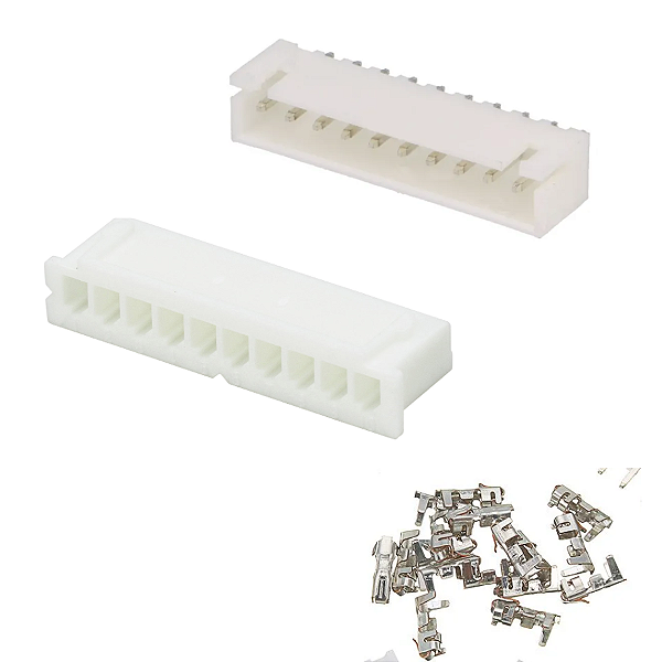 CONECTOR JST PH 2MM 10 PINOS COMPLETO