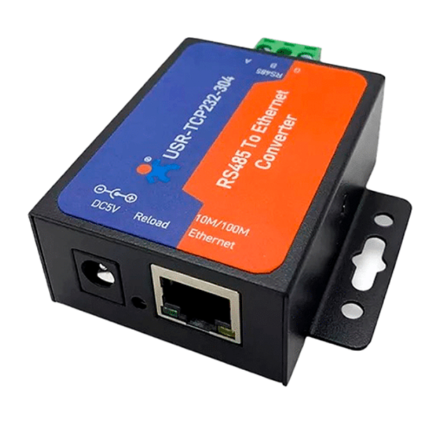 CONVERSOR RS485 PARA ETHERNET TCP/IP USR-TCP232-304 COM FONTE