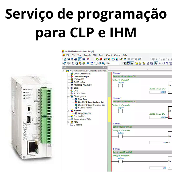 SERVIÇO DE PROGRAMAÇÃO PARA CLP E IHM
