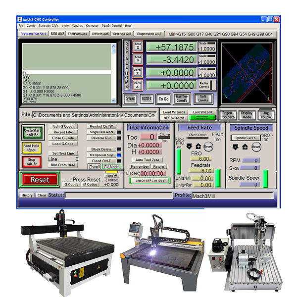 SOFTWARE MACH3 LICENÇA ORIGINAL CNC ROUTER PLASMA TORNO FRESA