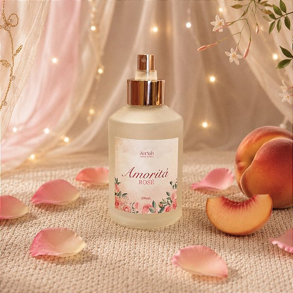 Home Spray Amoritá Rosé | Rosas e Pêssego