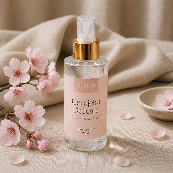 Home Spray Cerejeira Delicata | Auriah Essenciais